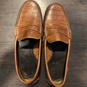 Cole Haan Air Grant Croc Print Drivers